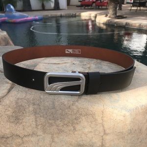 PUMA leather golf belt LIKE NEW